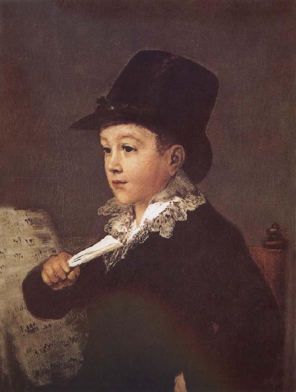 Francisco Goya Portrait of Mariano Goya France oil painting art